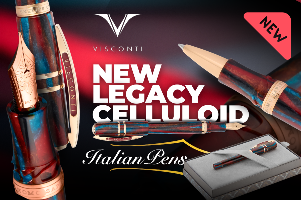 NEW Visconti Homo Sapiens Legacy Celluloid
